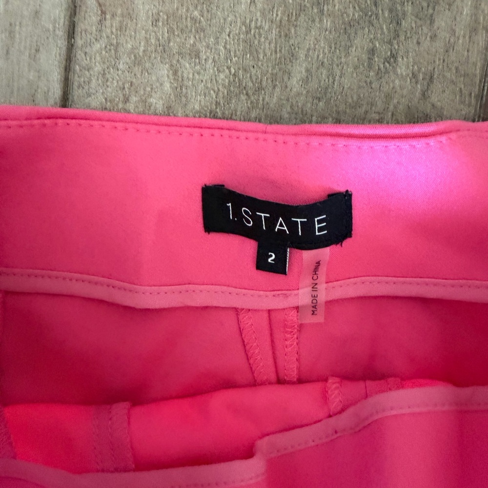 1. State Pink Ruffle Shorts - Picture 4 of 4